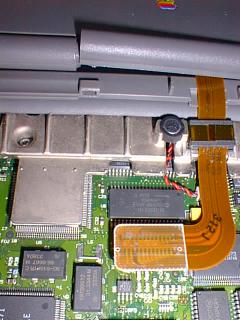 [Detail: Das Display-Kabel]