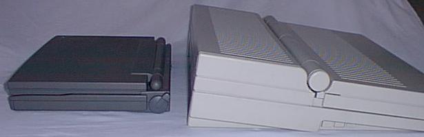 [links: PB100, rechts: Portable]