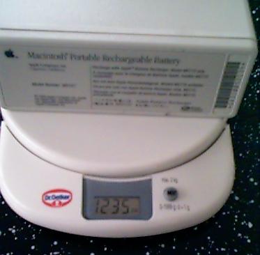 [Akku des Mac Portable]